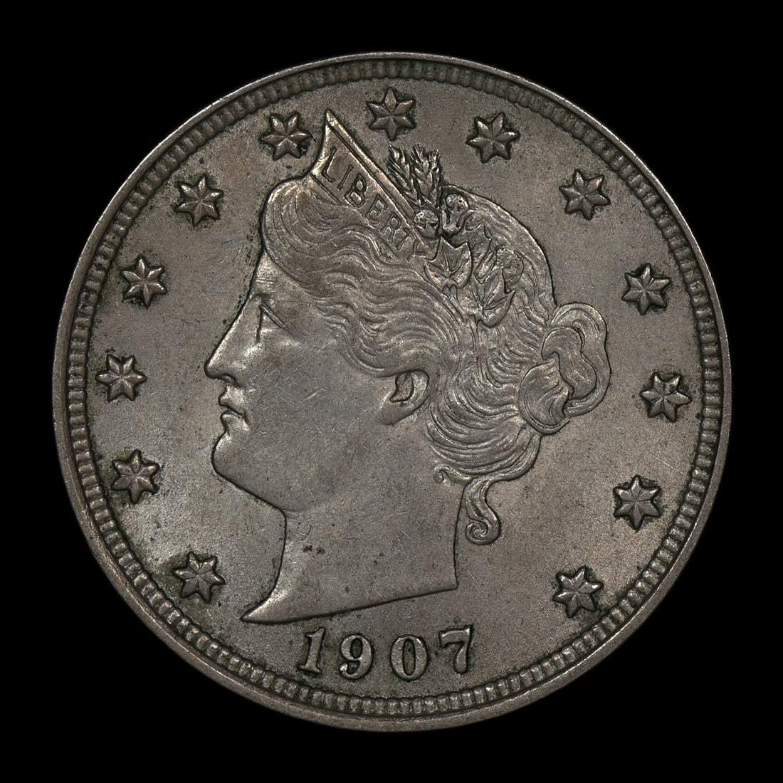 1907 Liberty V Nickel AU+ (1 of 2)
