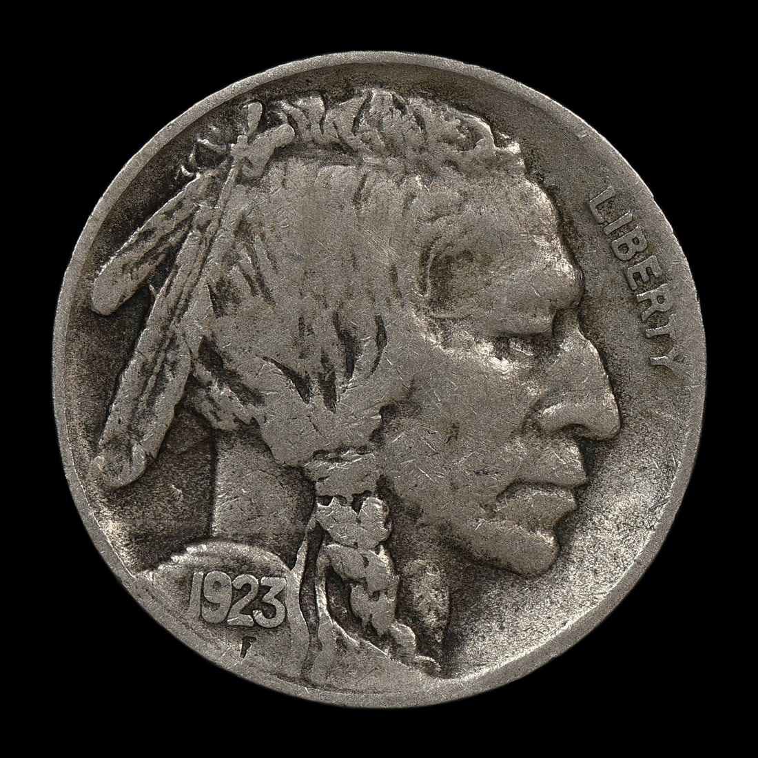 1923 S Buffalo Nickel F Better Date: 1923 S Buffalo Nickel F Better Date