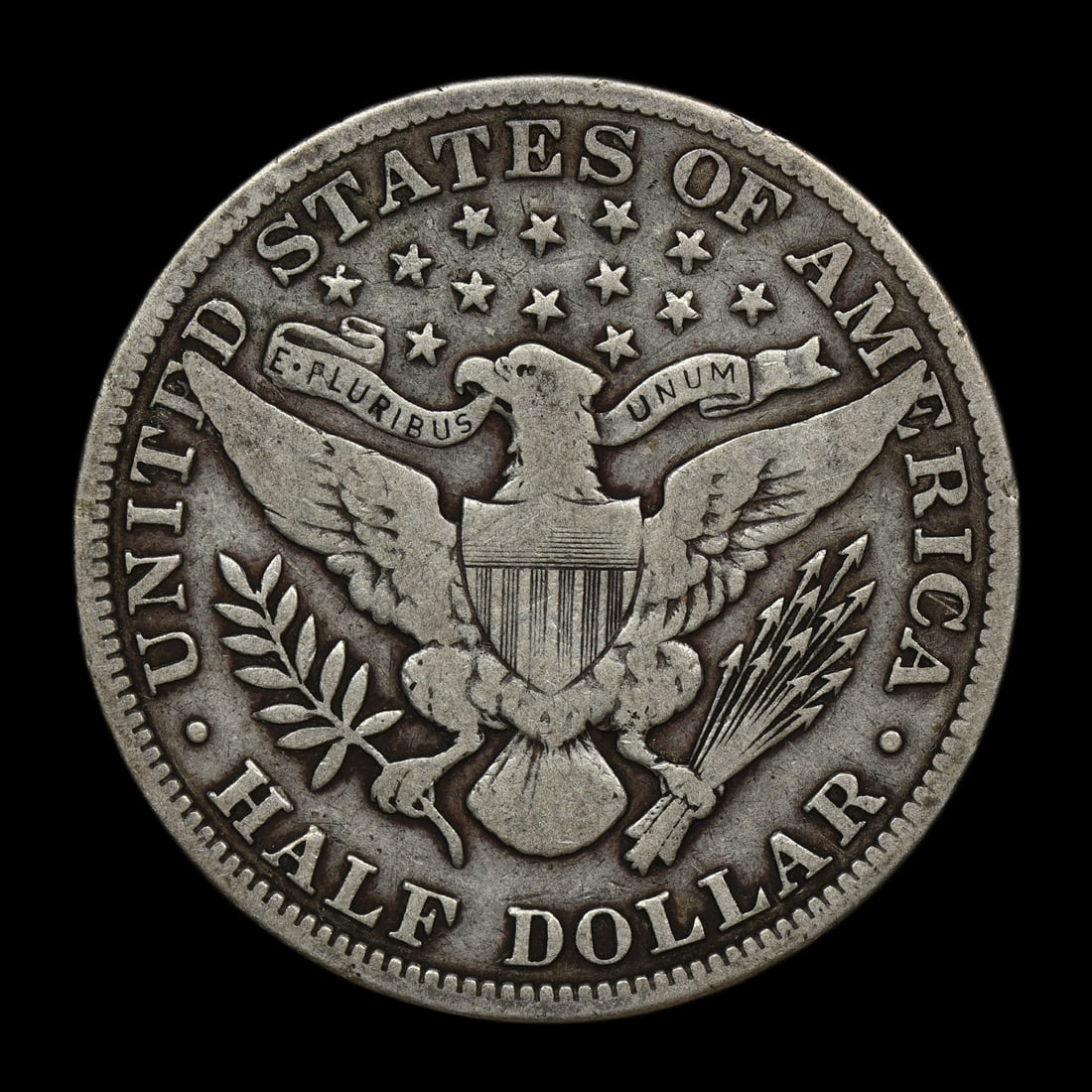 1911 Barber Half Silver Dollar - 2