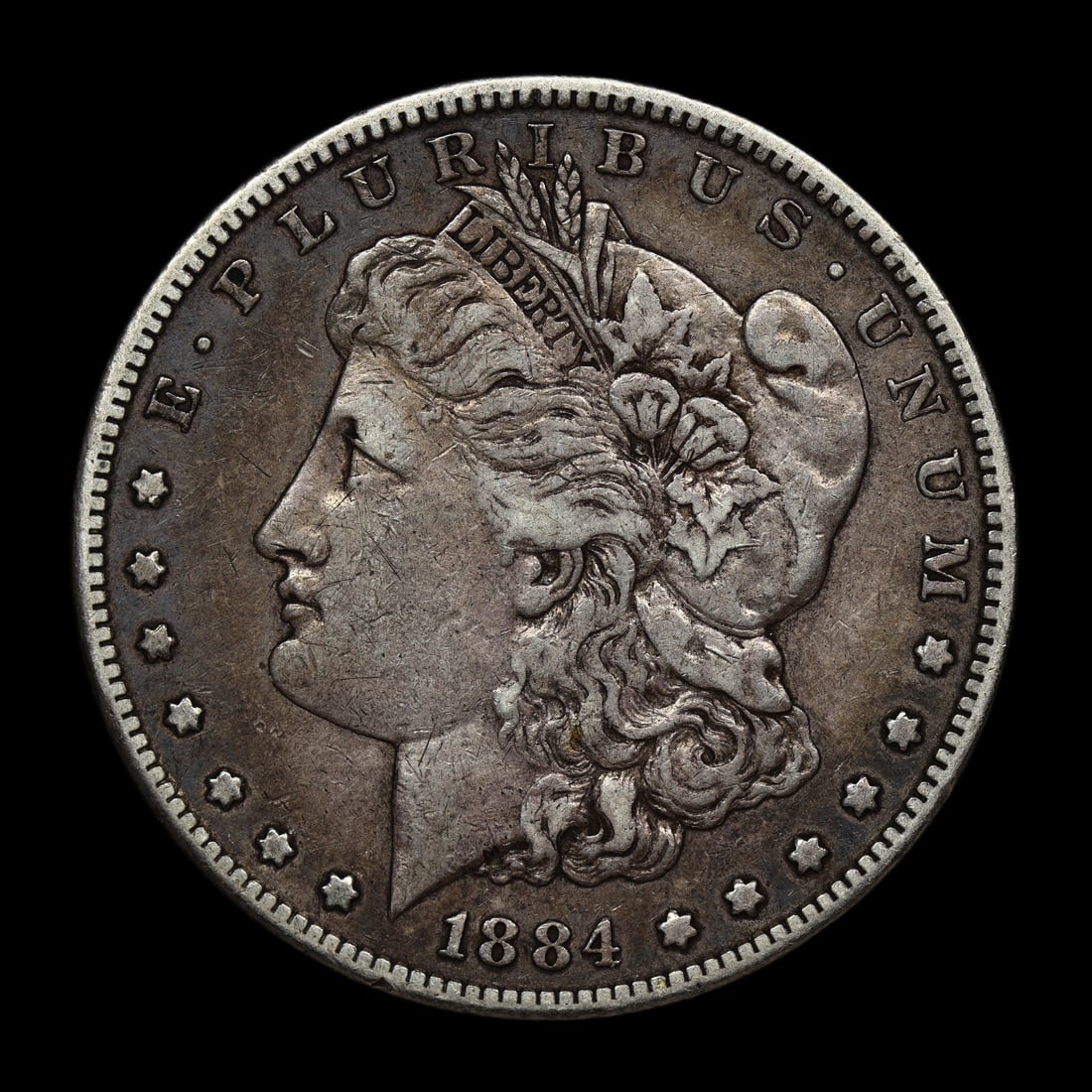 1884 S Morgan Silver Dollar VF+/XF Semi Key Date: 1884 S Morgan Silver Dollar VF+/XF Semi Key Date