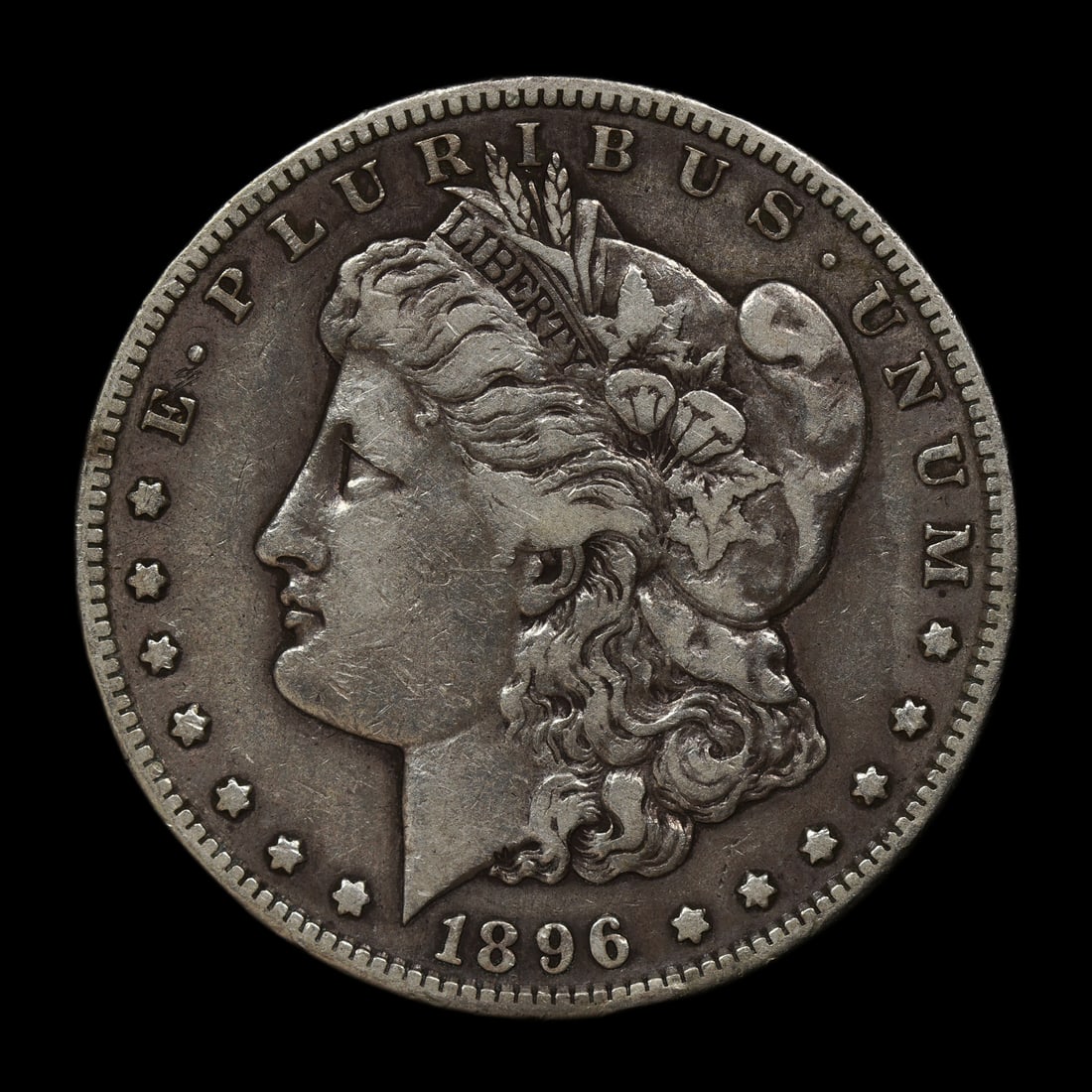1896 S Morgan Silver Dollar VF TOUGH Date: 1896 S Morgan Silver Dollar VF TOUGH Date