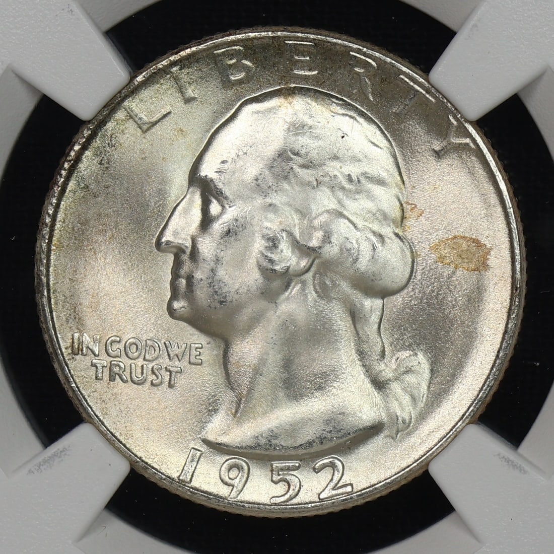 1952 S/S Washington Quarter MS-65 FS-502 TOP POP: TOP POP at NGC! Very few of this RPM variety have been graded anywhere.