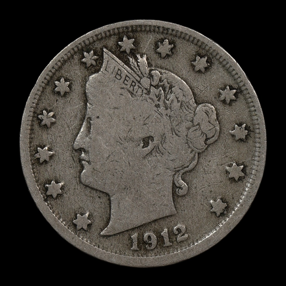 1912 S Liberty V Nickel KEY DATE (1 of 2)