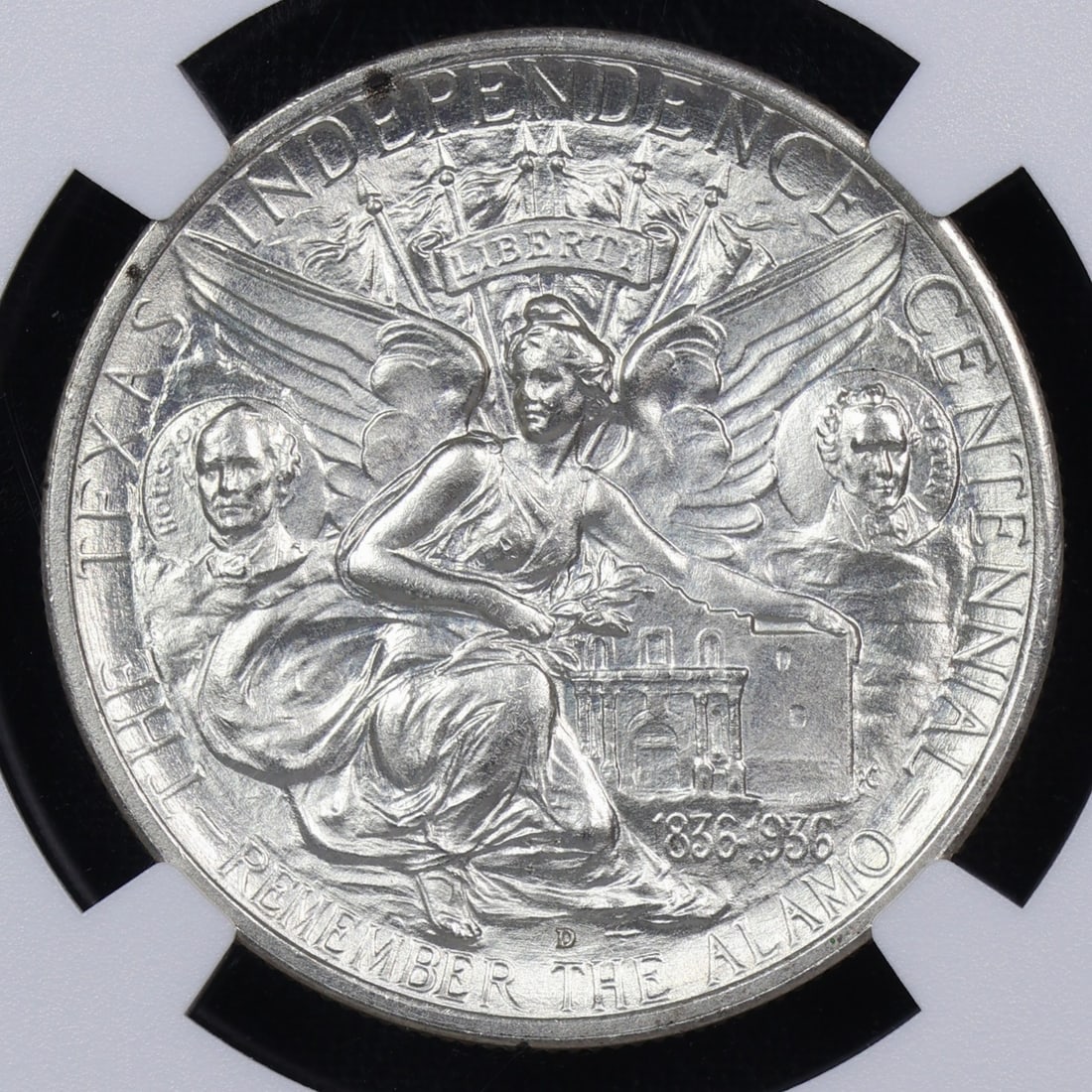 1937 D Texas Silver Commem Half 50c NGC MS-65 (1 of 4)