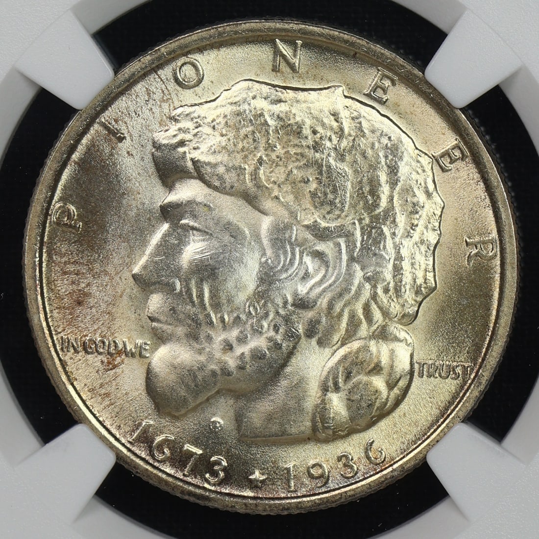 1936 Elgin Silver Commem Half 50c NGC MS-65: 1936 Elgin Silver Commem Half 50c NGC MS-65