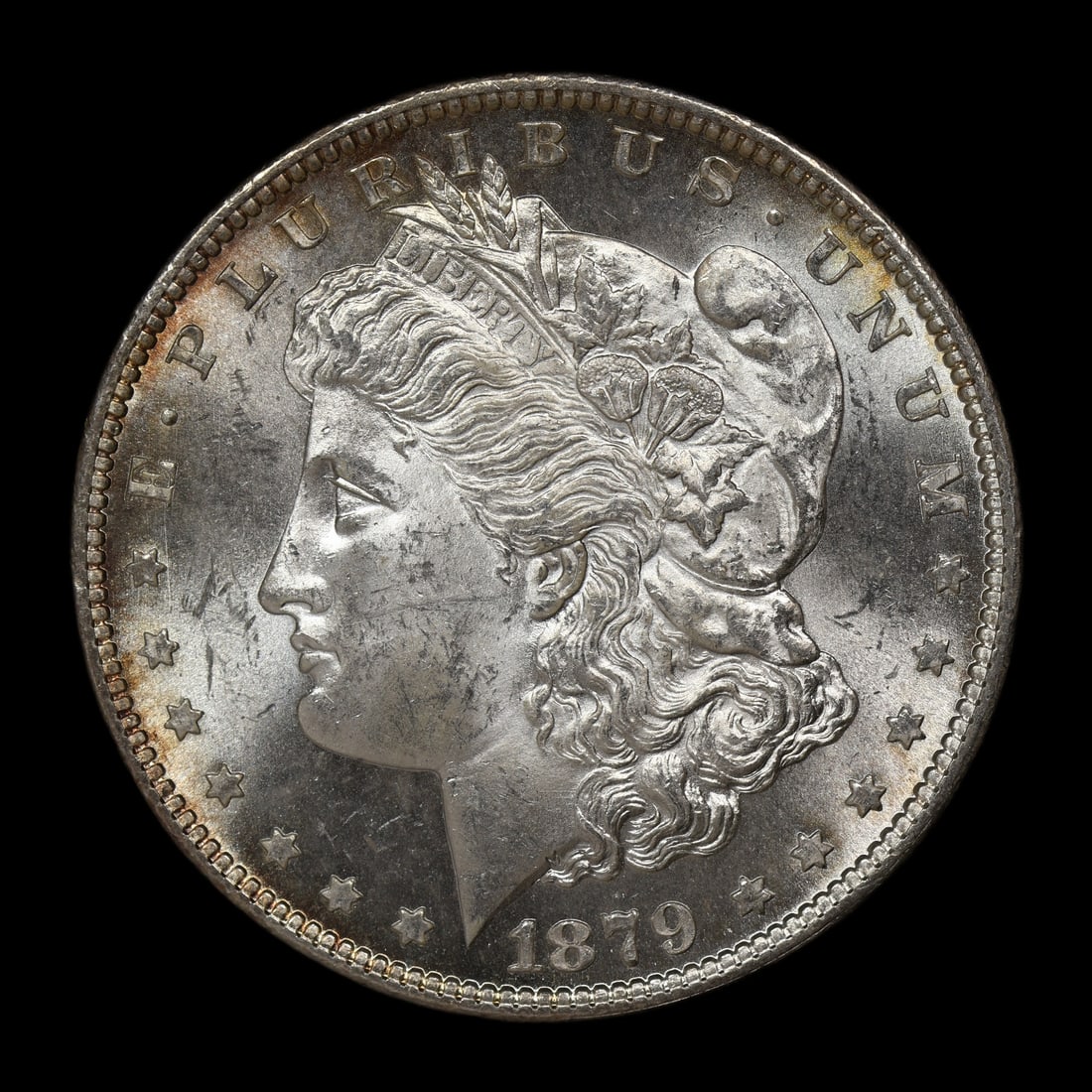 1879 S Morgan Silver Dollar BU+ STUNNER: 1879 S Morgan Silver Dollar BU+ STUNNER