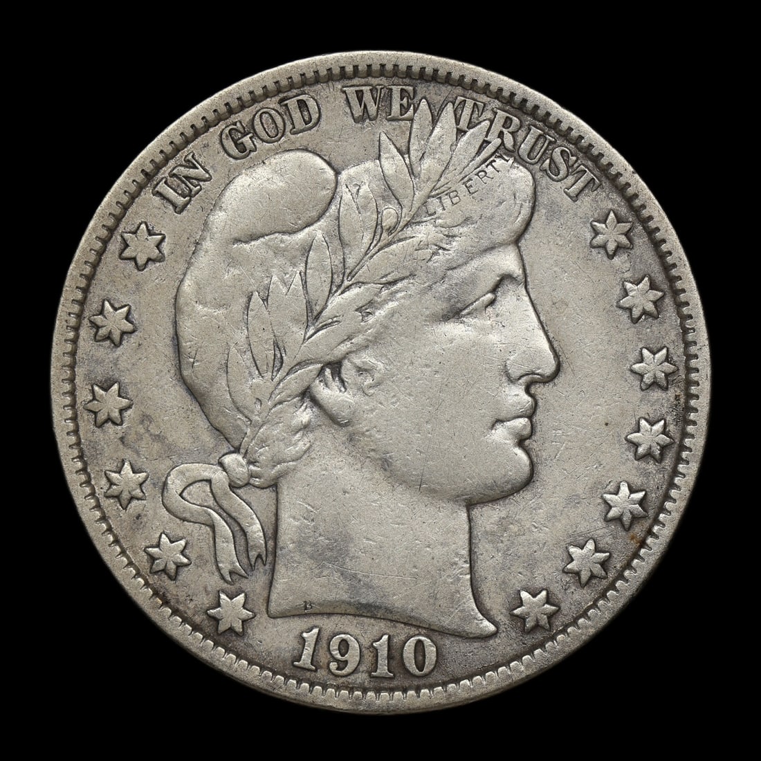 1910 S Barber Half Dollar VF Better Date (1 of 2)