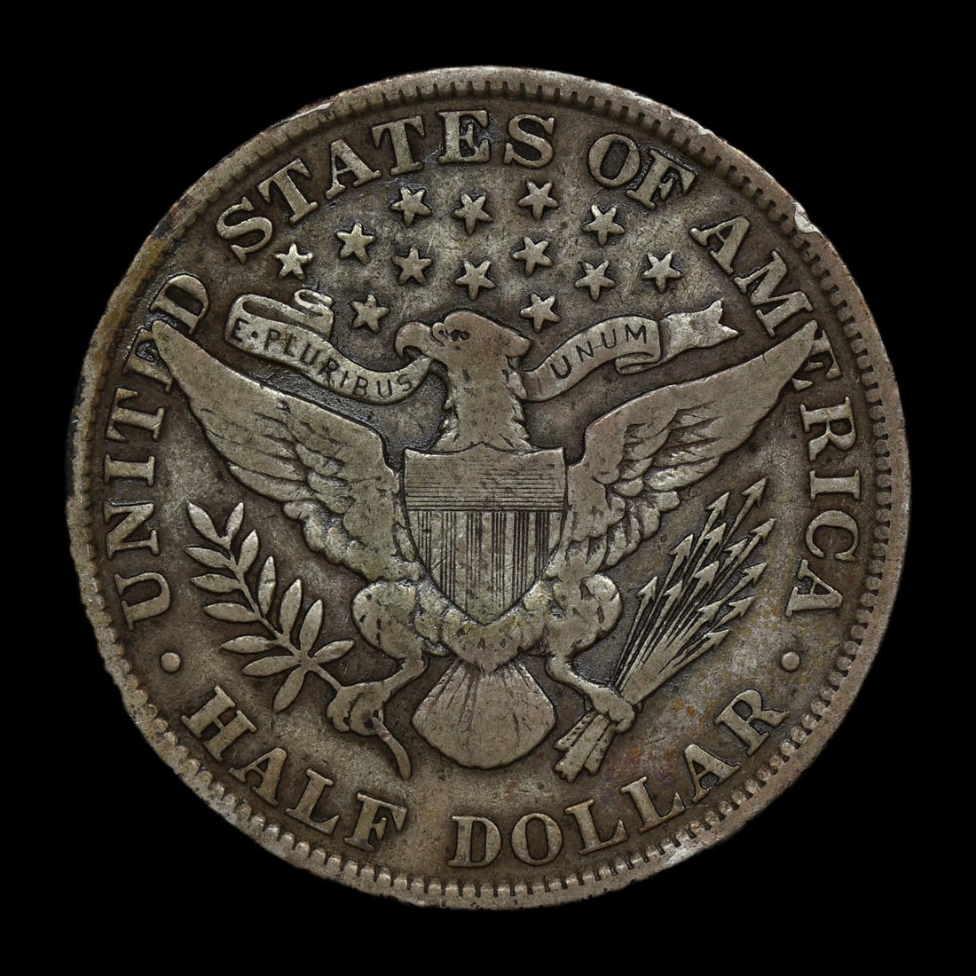 1904 Barber Half Silver Dollar - 2