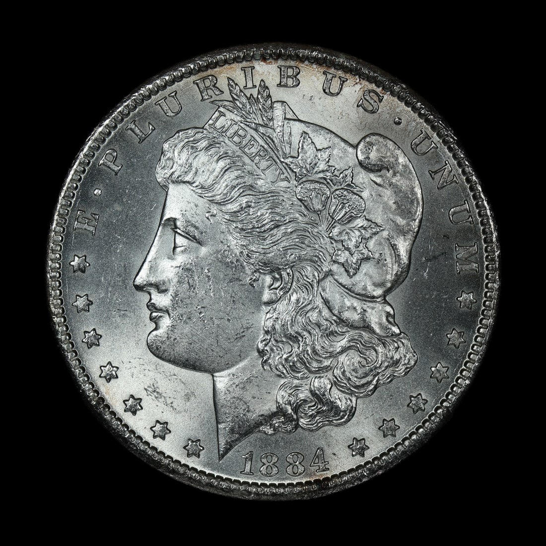 1884 CC Morgan Silver Dollar BU+ BEAUTY: (DNKT) 1884 CC Morgan Silver Dollar BU+ BEAUTY