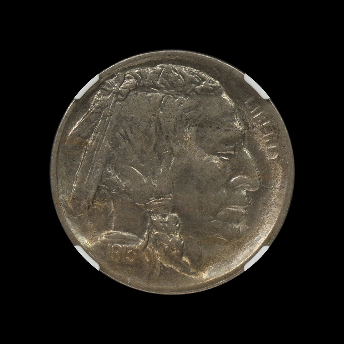 1918 Buffalo Nickel NGC AU 58 Type 2 SEMI KEY: (GOPA) Far and away the most valuable mintage from the first year of the series. Another very choice example significantly nicer than most low MS.