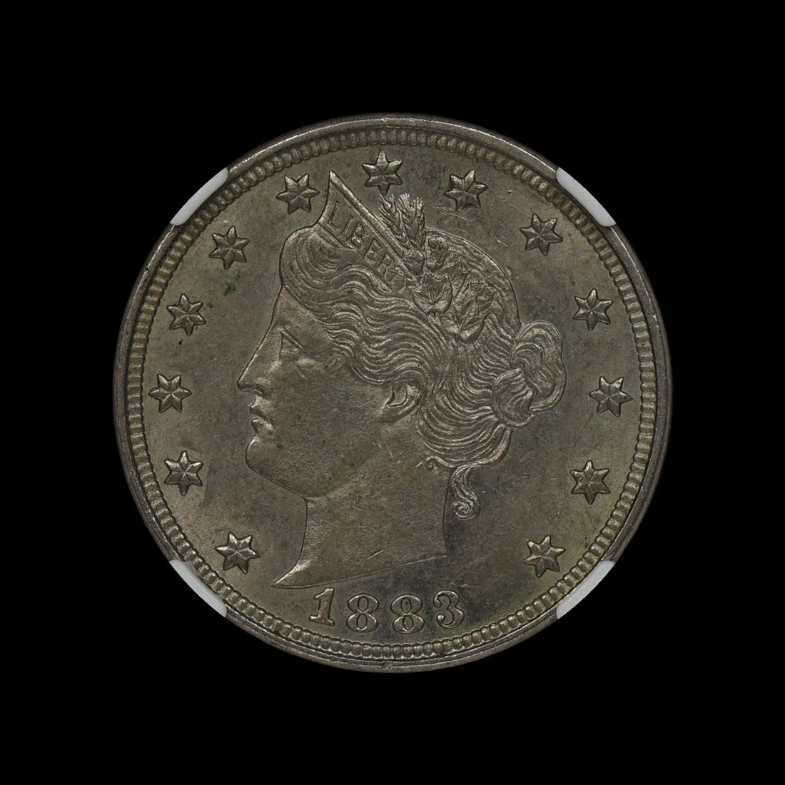 1883 Liberty V Nickel Cents NGC AU 58 BRIGHT (1 of 4)