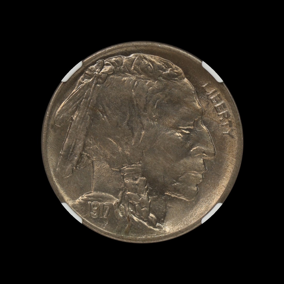 1917 Buffalo Nickel NGC MS 64 Beauty! (1 of 4)