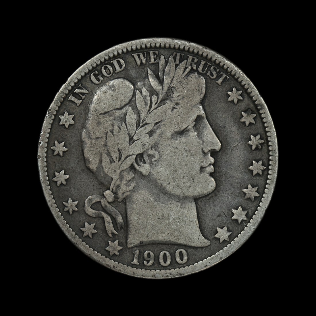 1900 O Barber Silver Half Dollar F (1 of 2)