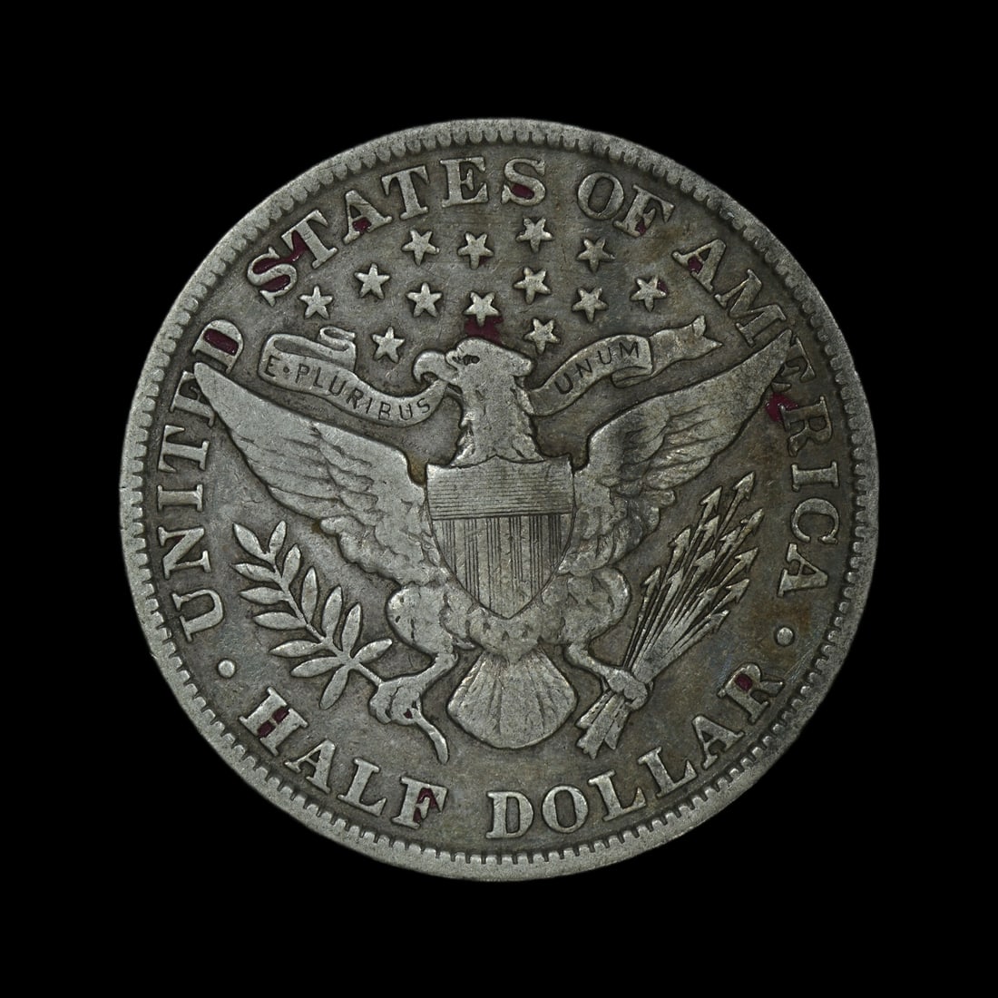 1902 Barber Silver Half Dollar VF - 2