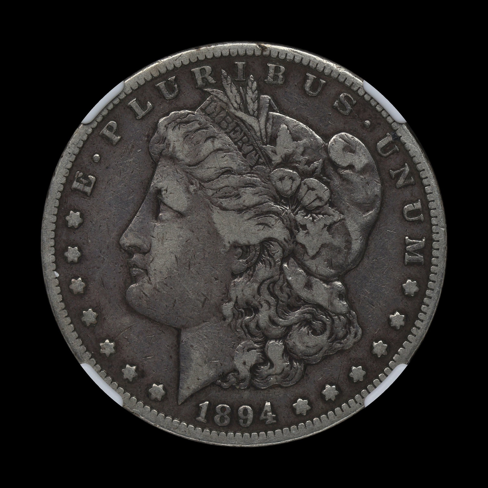1896 S Morgan Silver Dollar NGC F 12 Better Date: (AVFF) 1896 S Morgan Silver Dollar NGC F 12 Better Date