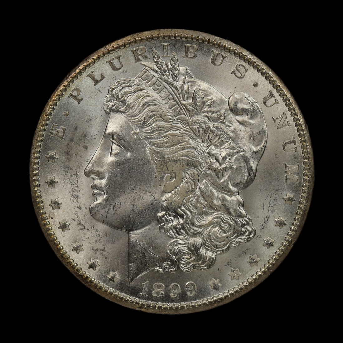 1899 O Morgan Silver Dollar CHOICE BU+: (MQTT) 1899 O Morgan Silver Dollar CHOICE BU+