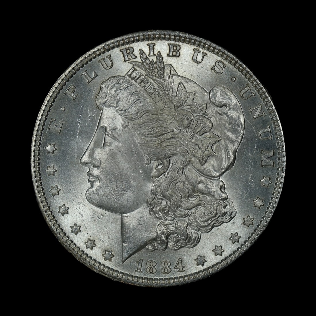 1884 Morgan Silver Dollar BU: (OYSC) 1884 Morgan Silver Dollar BU