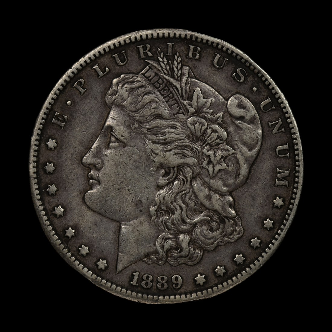 1889 S Morgan Silver Dollar TOUGH DATE XF/AU: (BTAC) 1889 S Morgan Silver Dollar TOUGH DATE XF/AU