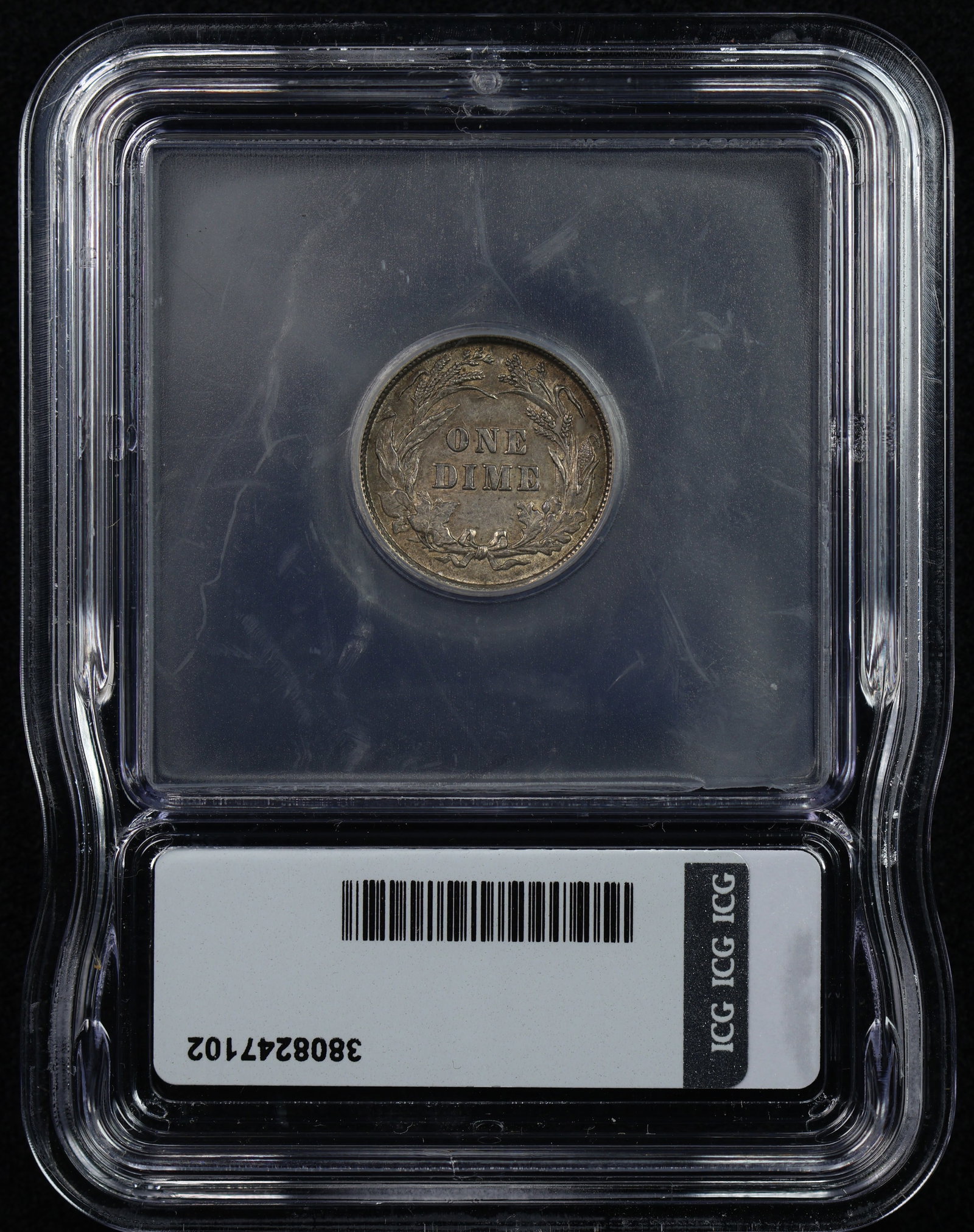 1892 Barber Dime 10c ICG MS 61 FIRST YEAR - 4