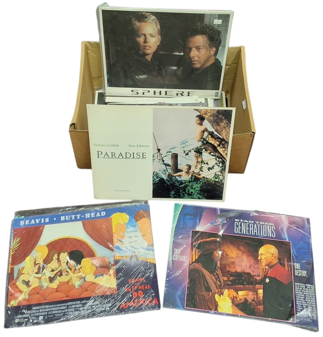 Movie Press Packs, Lobby/FOH cards  - Fever Pitch; Face Off; Metro; Paradise; Air Force One; (1 of 1)