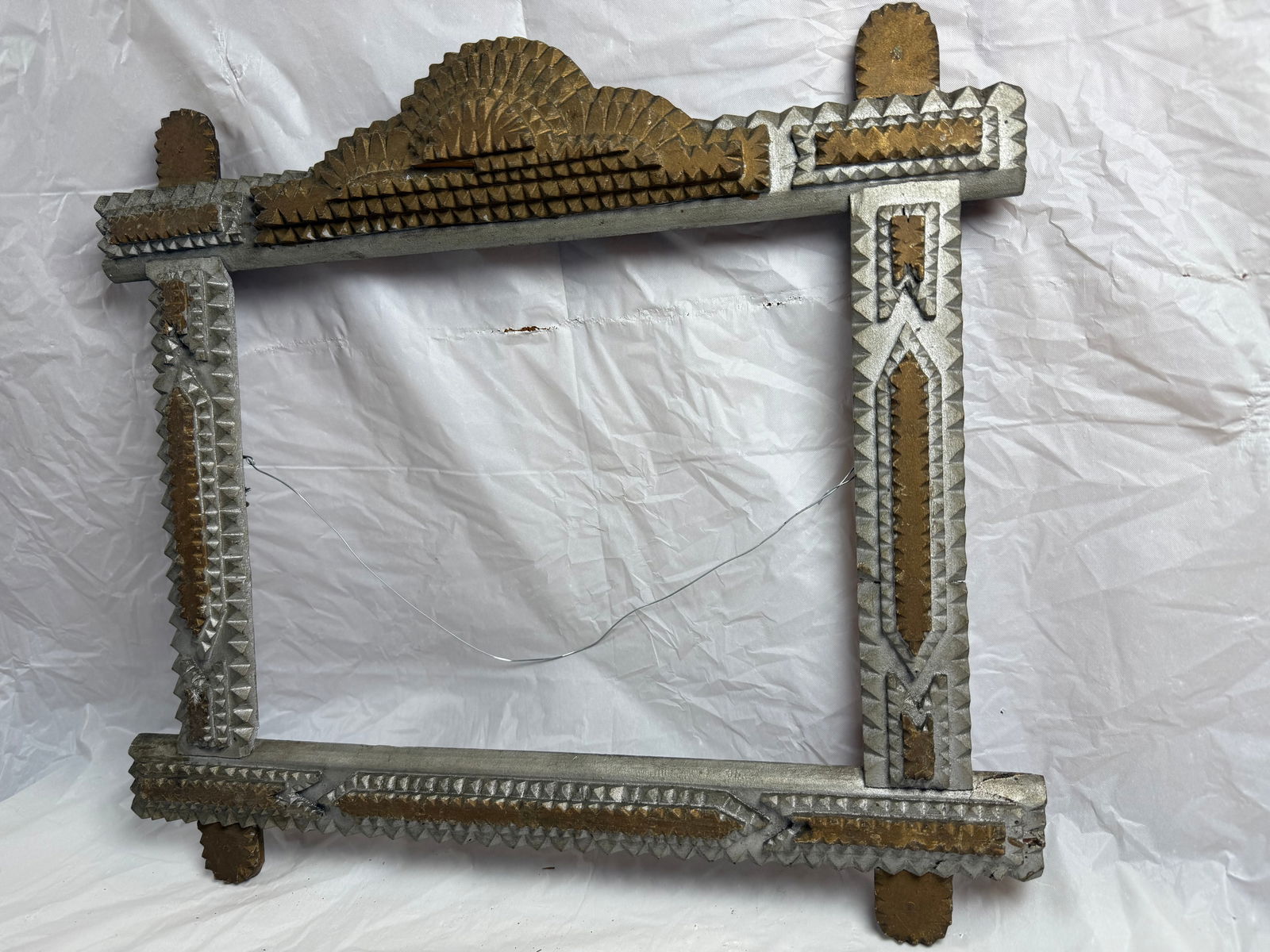 Folk art picture frame (1 of 5)