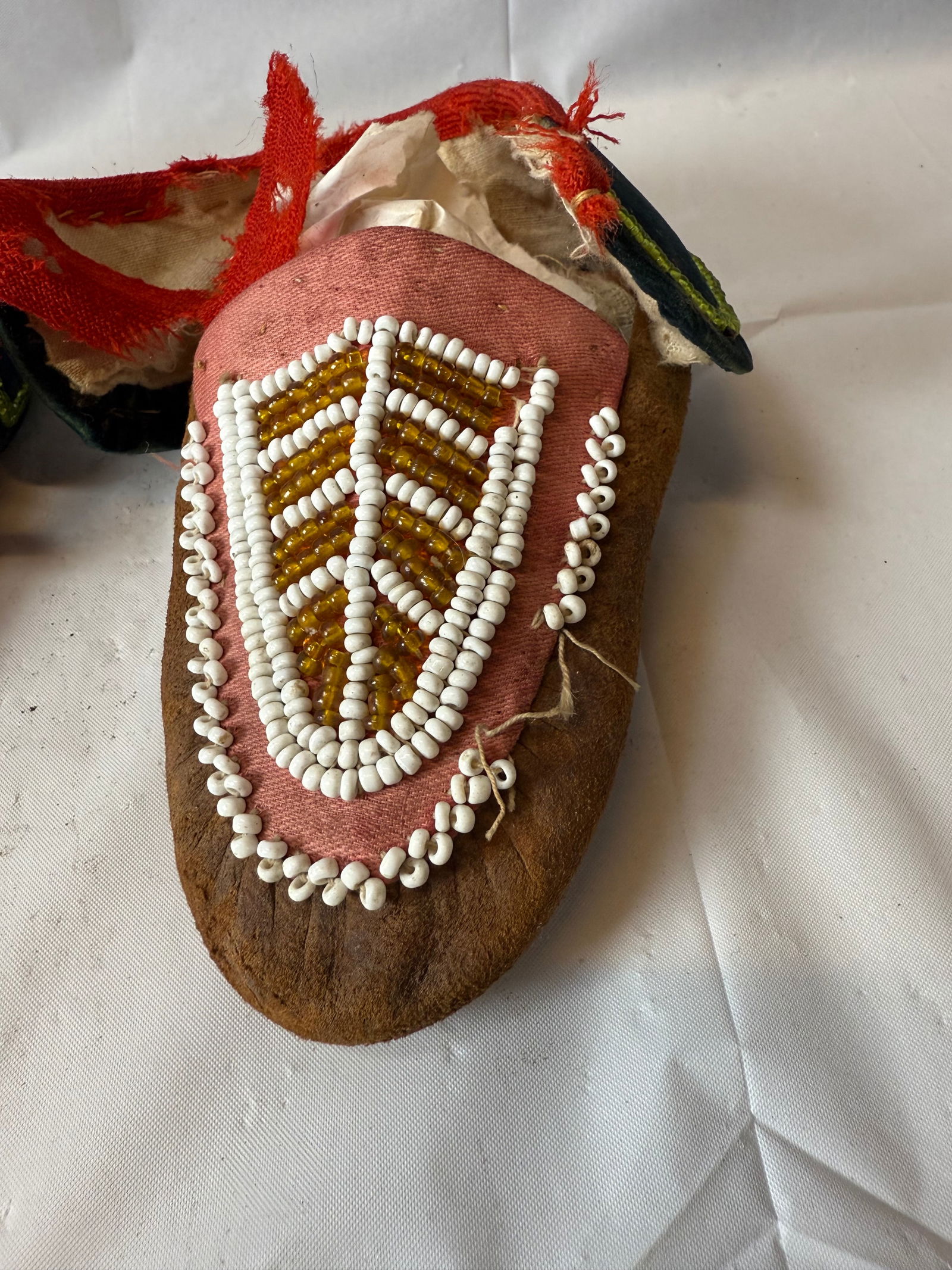 Native American Beaded Baby Moccasins (1 of 2)