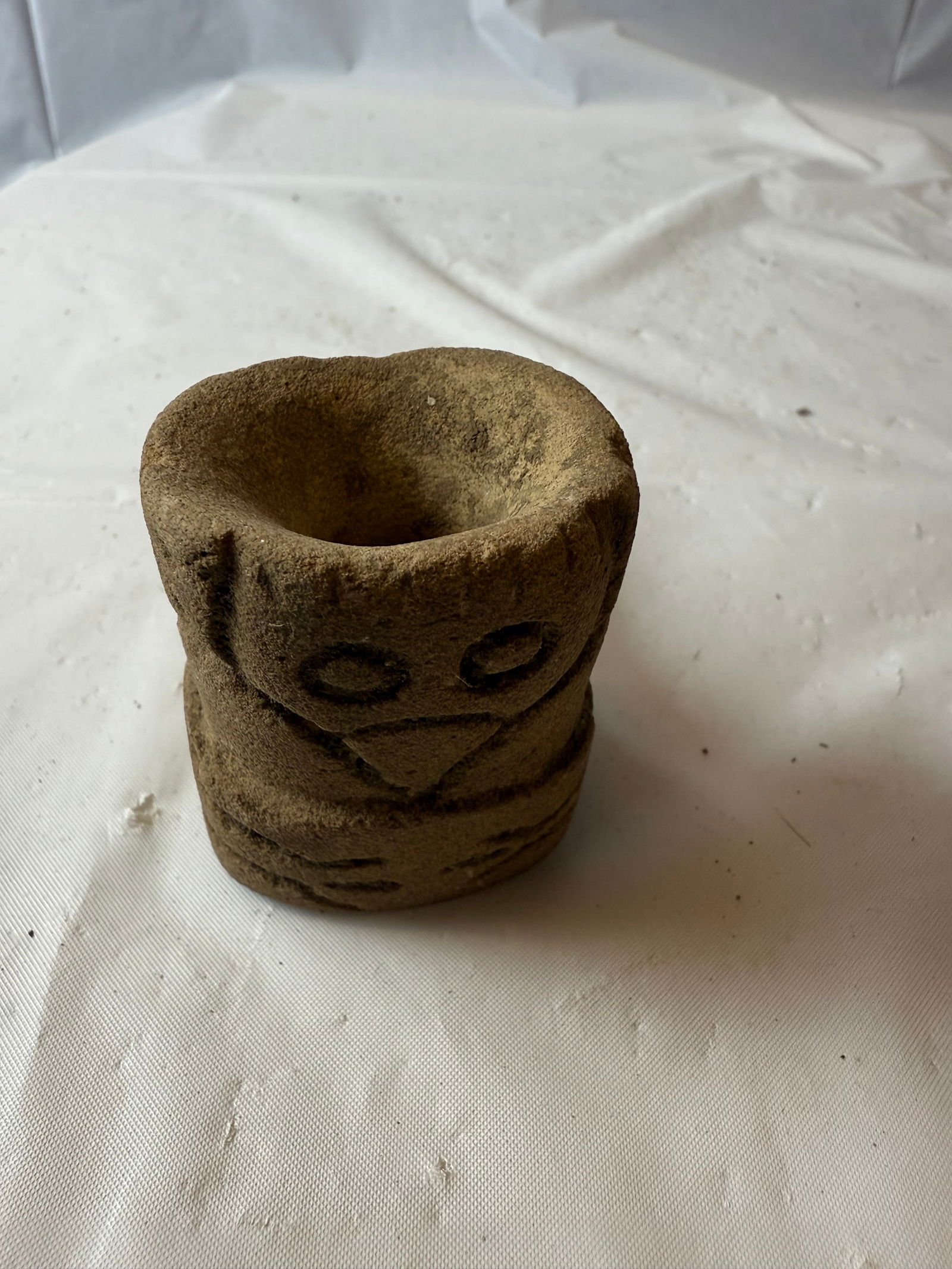 Carved Stone Bird Pipe (1 of 2)