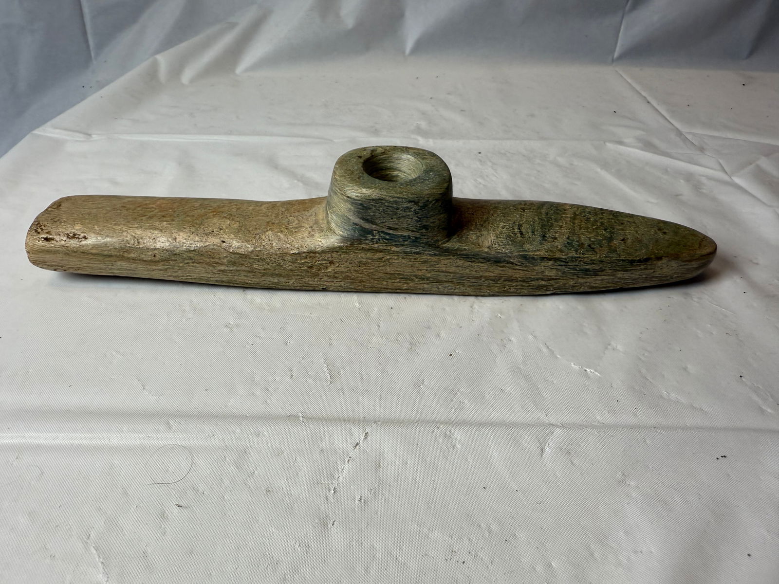 Native American Carved Stone Pipe (1 of 1)