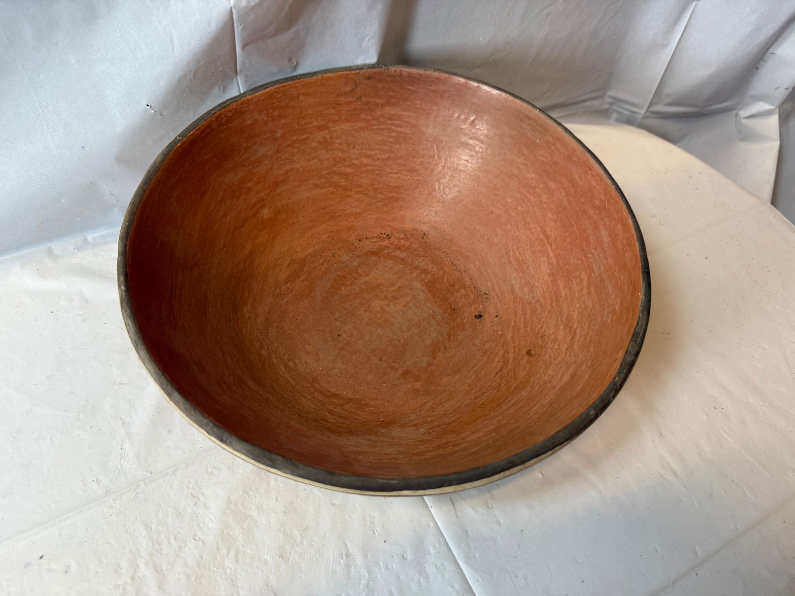 Hand Painted Acoma Pueblo Pottery Bowl (1 of 2)