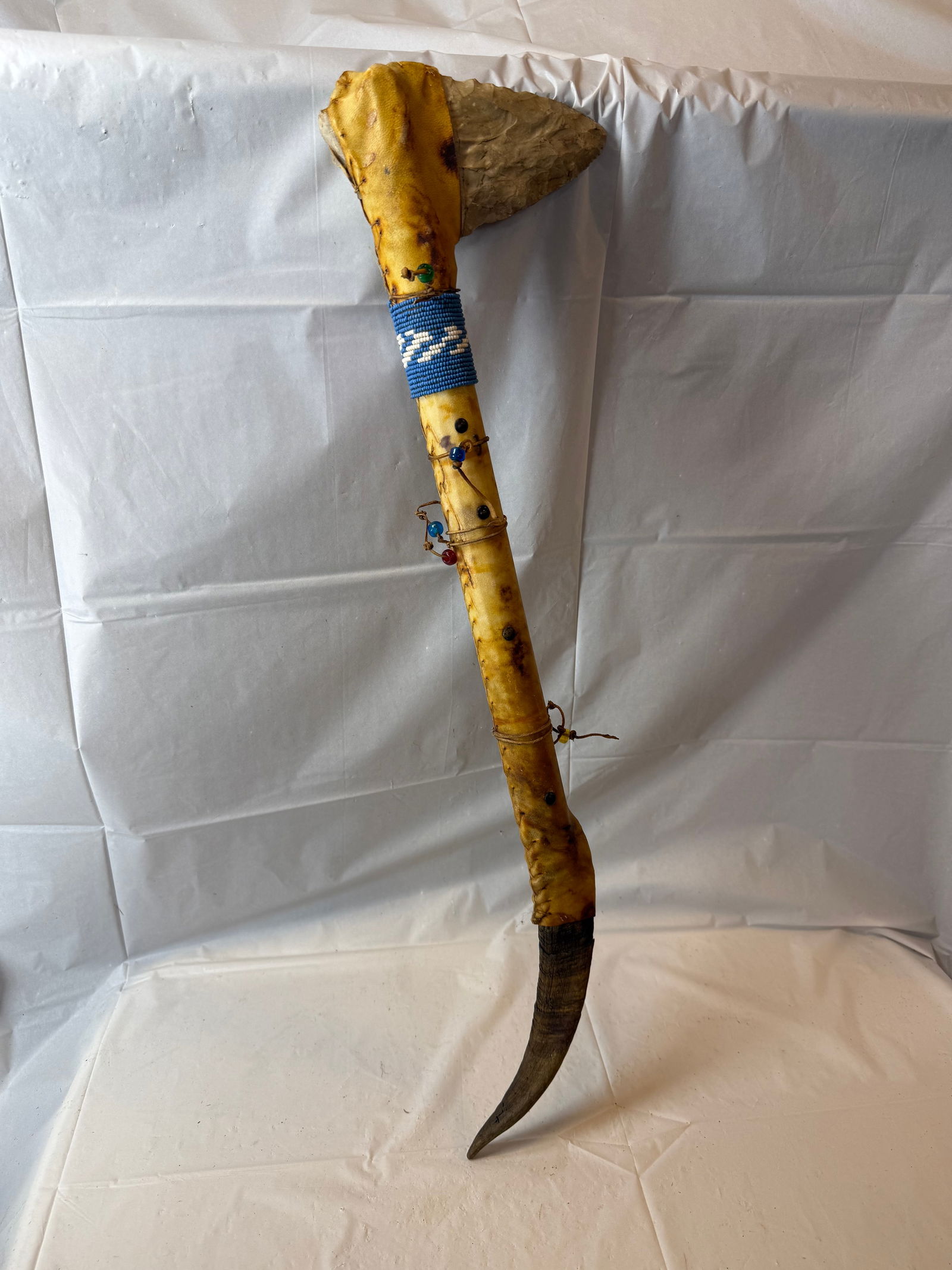 Native American Beaded Tomahawk (1 of 3)