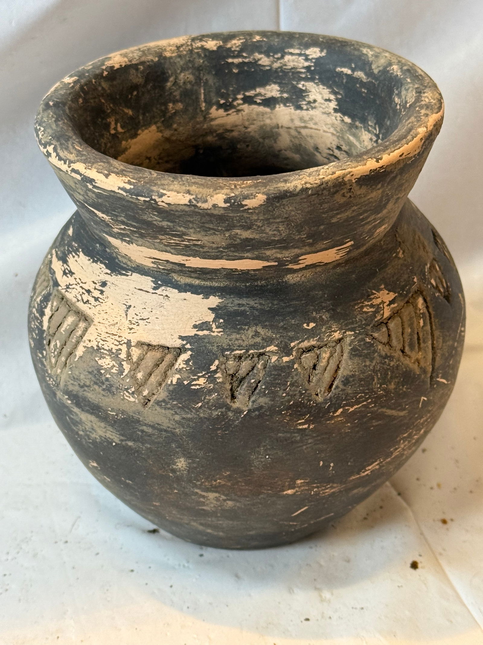 Handmade Vintage Clay Pot (1 of 2)