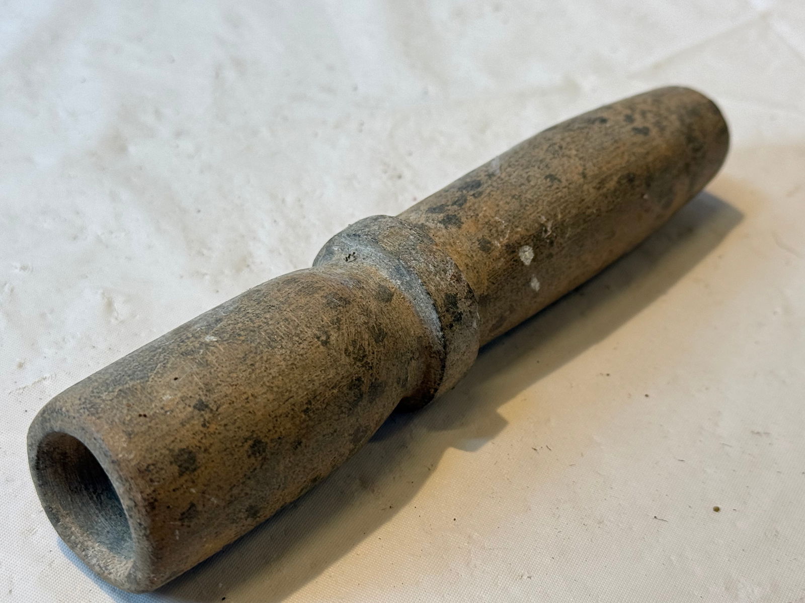 Vintage Native American Stone Cloud Blower (1 of 1)