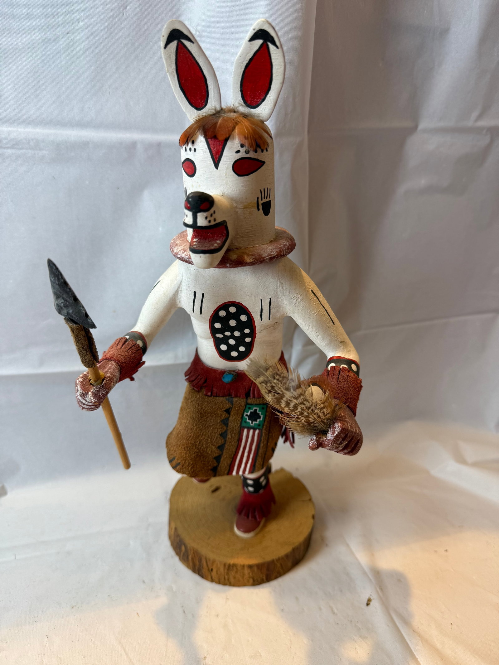 Kachina Doll: Kachina Doll. Representing a spirit in the Hopi religion