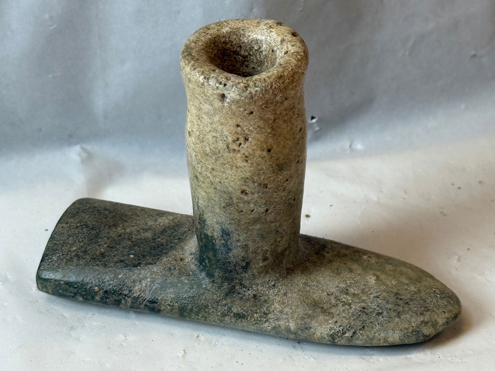 Ohio Native American Stone Pipe (1 of 2)