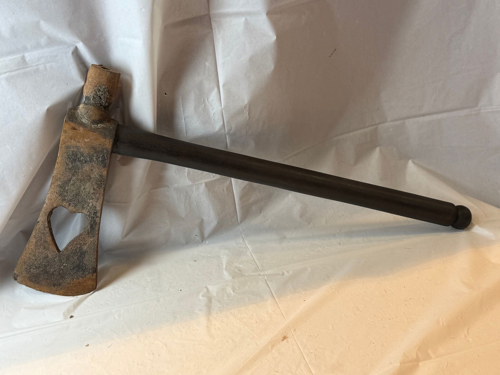Native American Iron Head Smoking Pipe Hatchet (1 of 3)