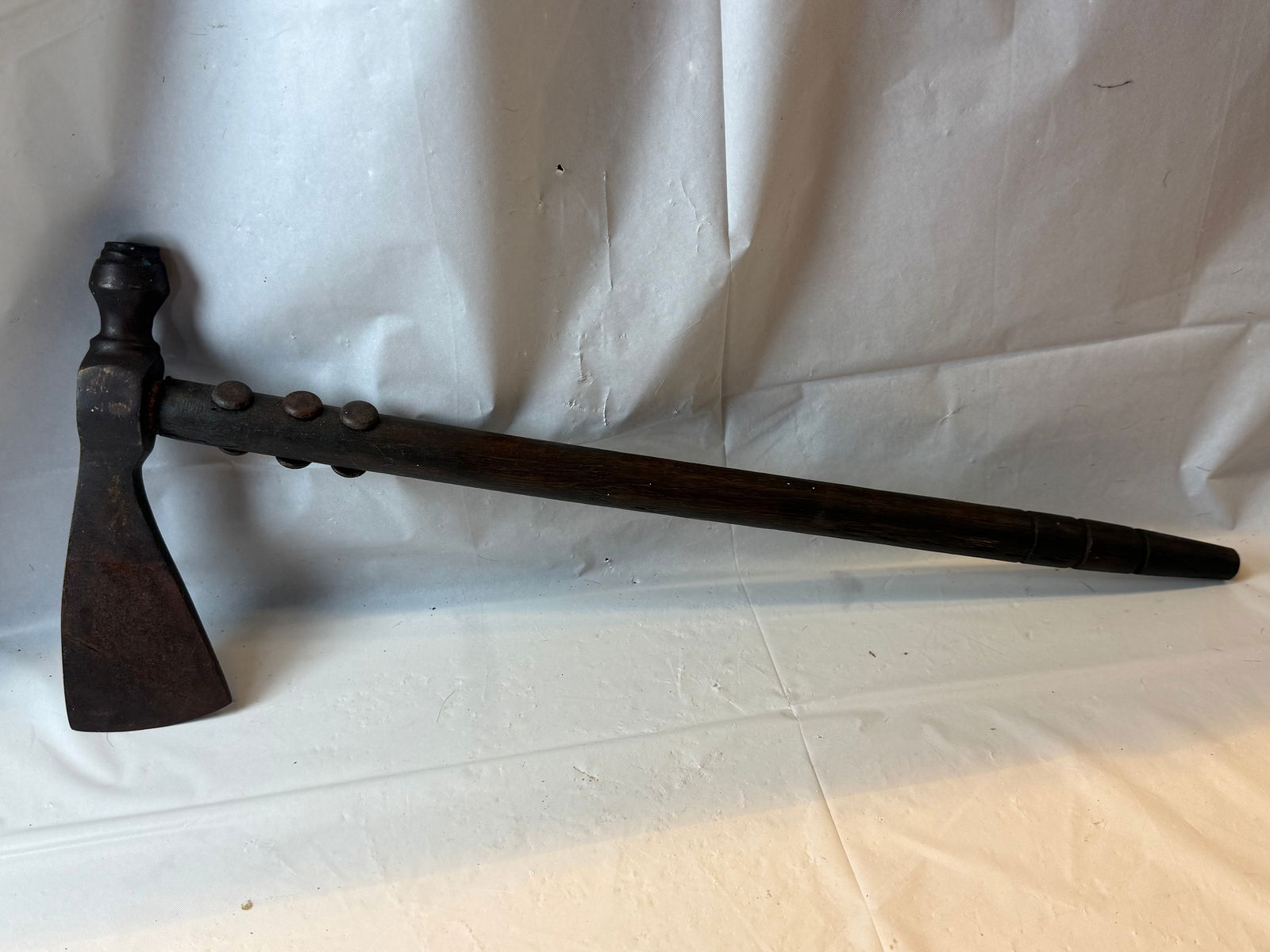 Native American Iron Head Smoking Pipe Hatchet (1 of 5)