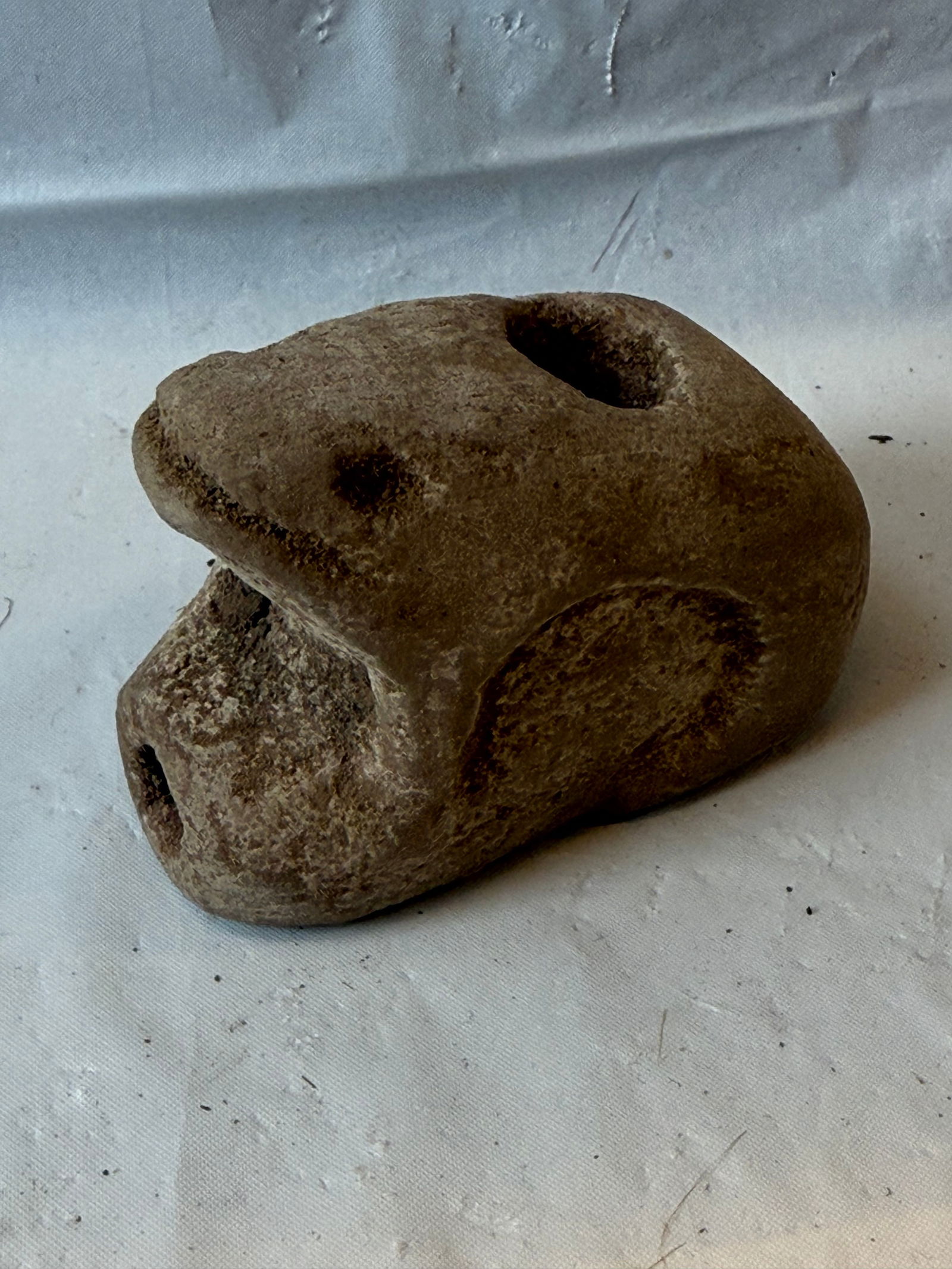 Frog Stone Smoking Pipe (1 of 2)