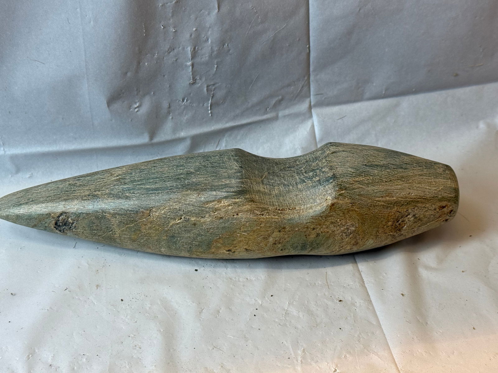 Pair of Polished Stone Axe Heads (1 of 2)