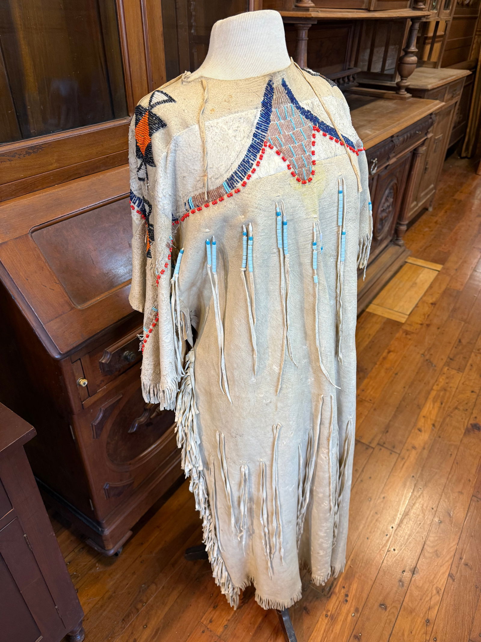 Native American Beaded Dress (1 of 4)