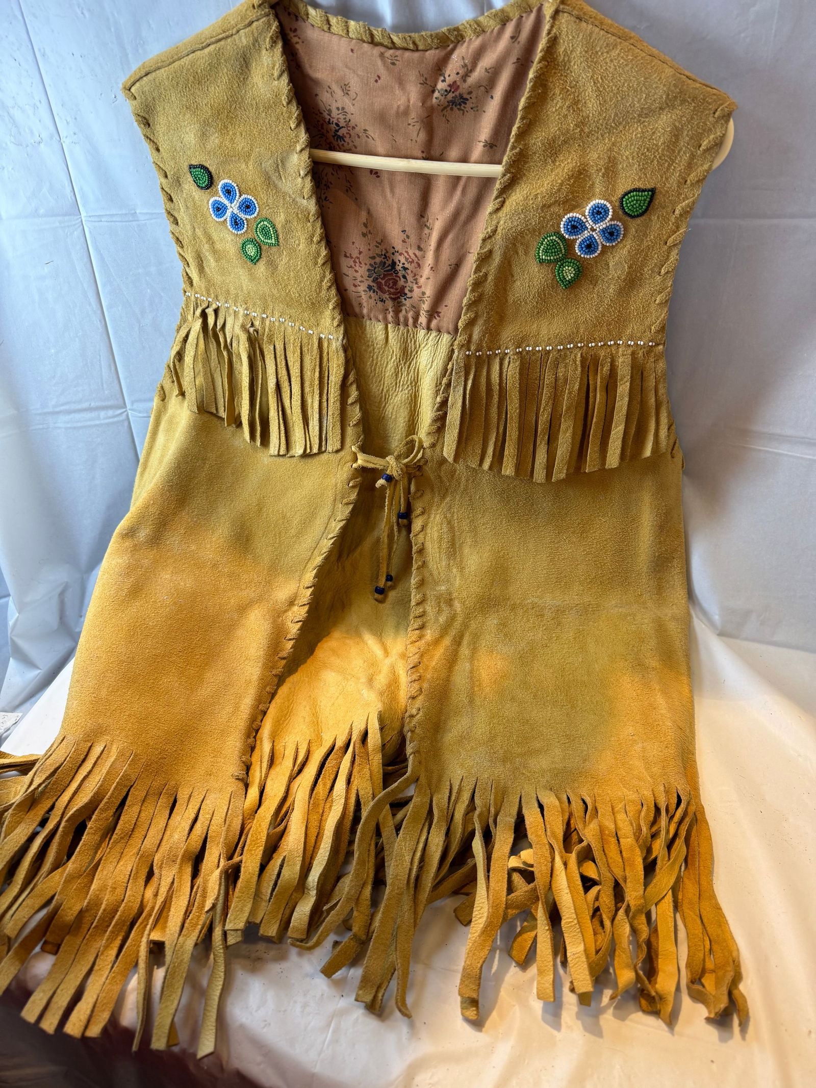 Early Moose Hide Vest from NW America (1 of 4)