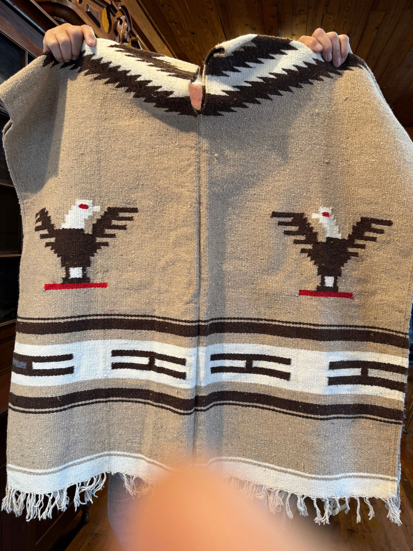 Native American Large Poncho: Native American Large Poncho