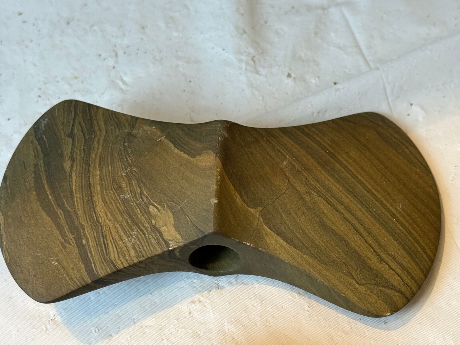 Lot of 2 Native American Bannerstones (1 of 2)