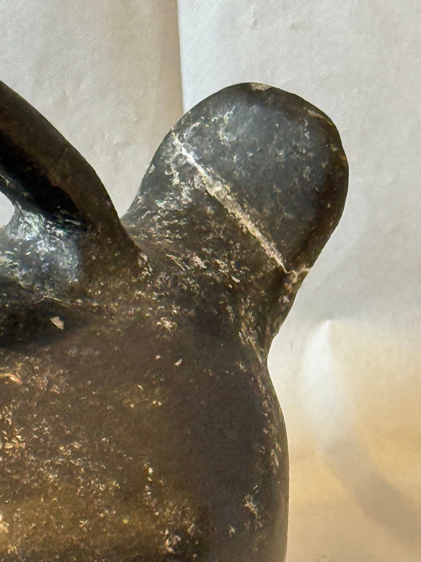 Effigy Pottery Duck Pitcher (1 of 2)