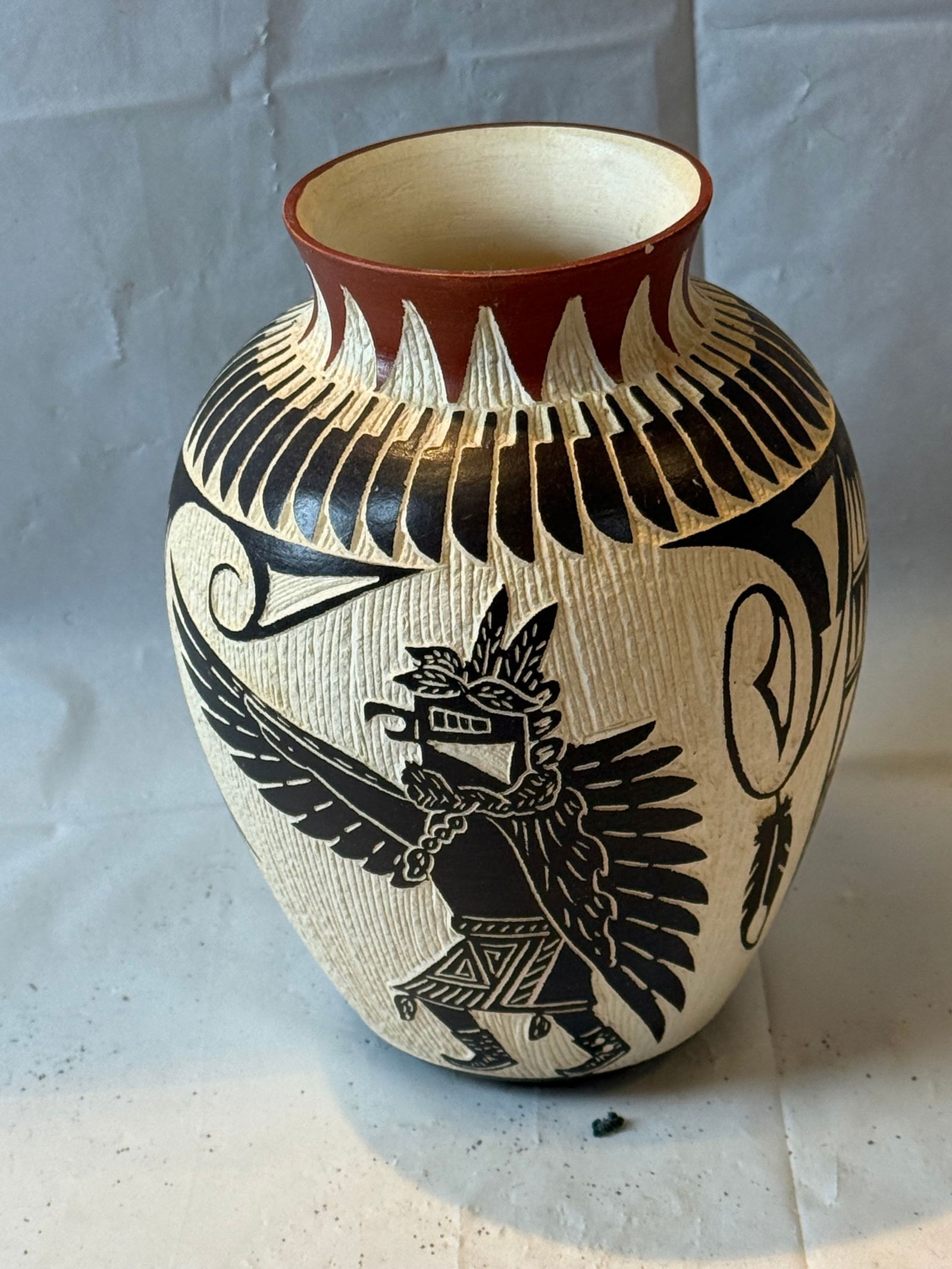 Native American Pottery Vase (1 of 2)
