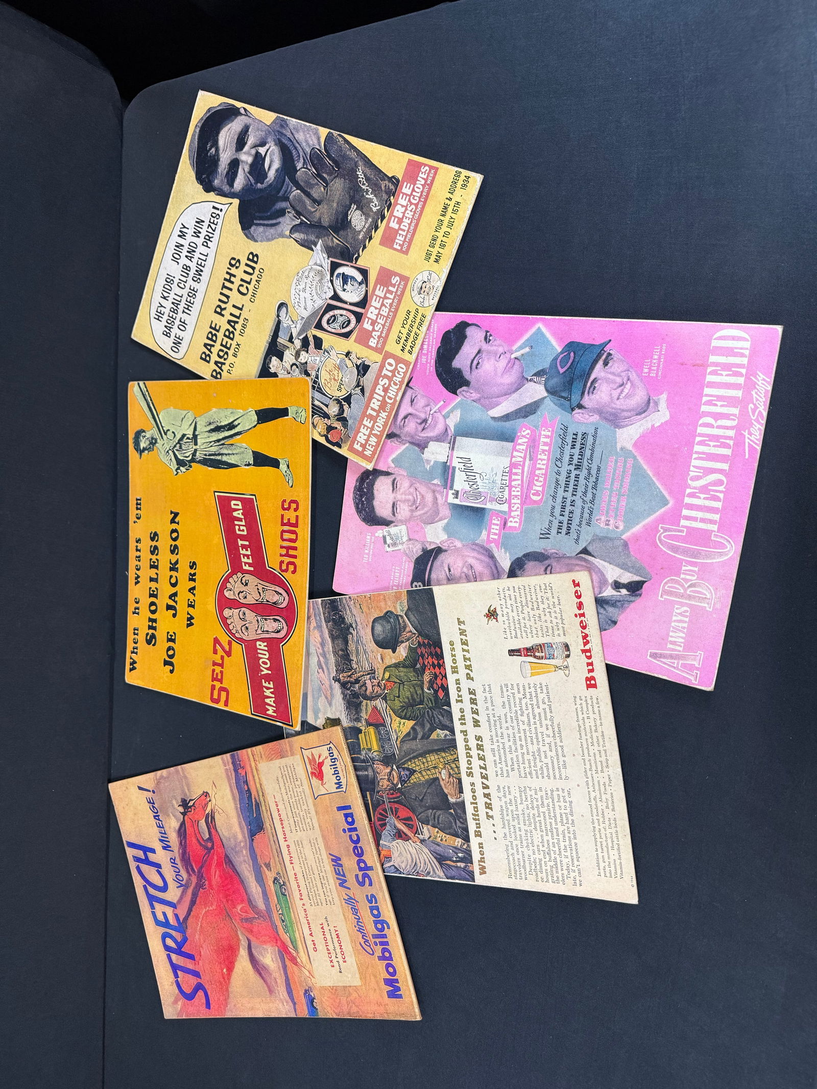 Lot of 5 Early Advertising Posters (1 of 5)