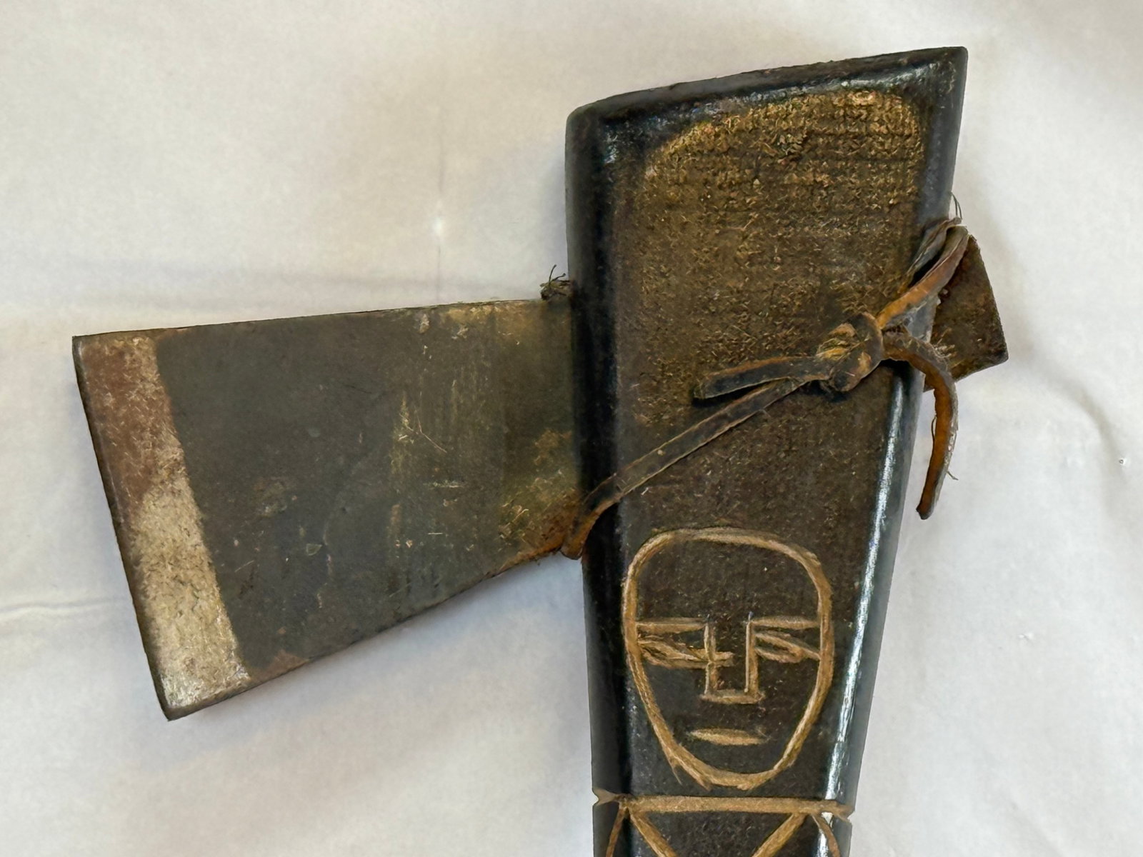 Hand Carved African Axe: Hand Carved African Axe