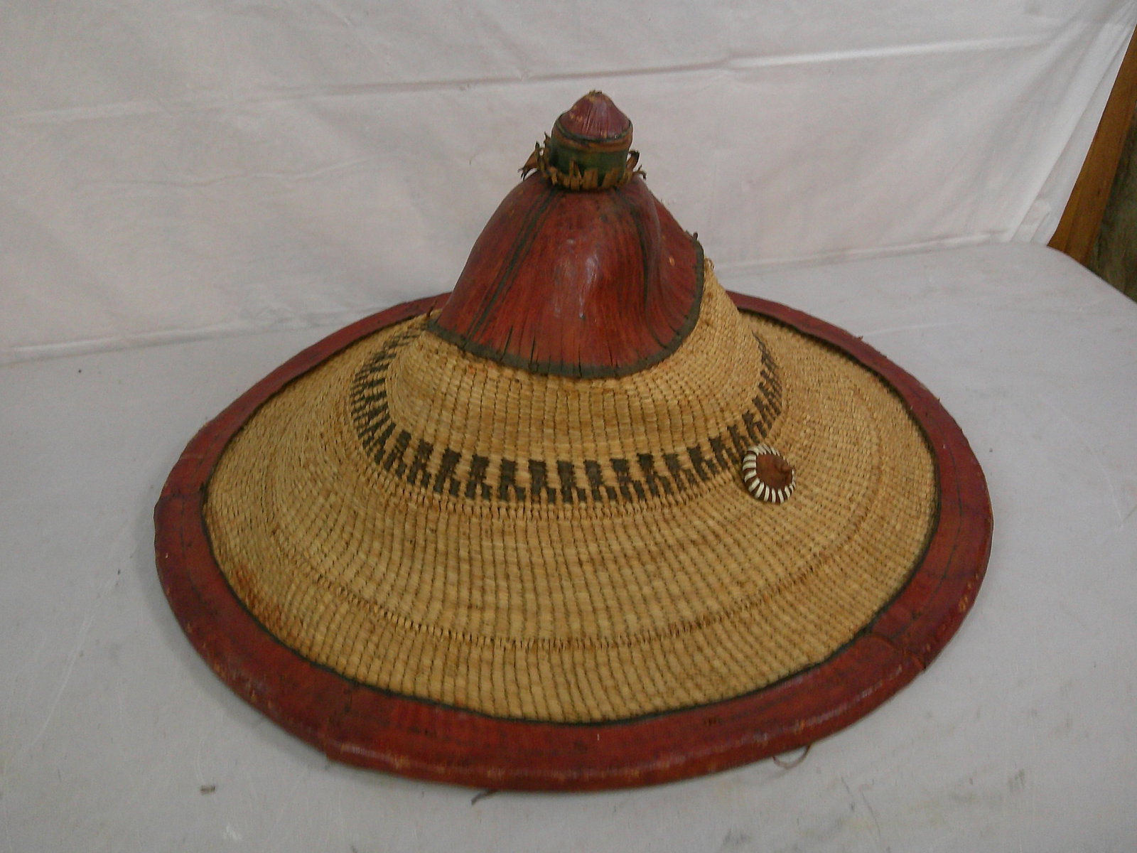 Hand Woven African Fulani Hat: Hand Woven African Fulani Hat