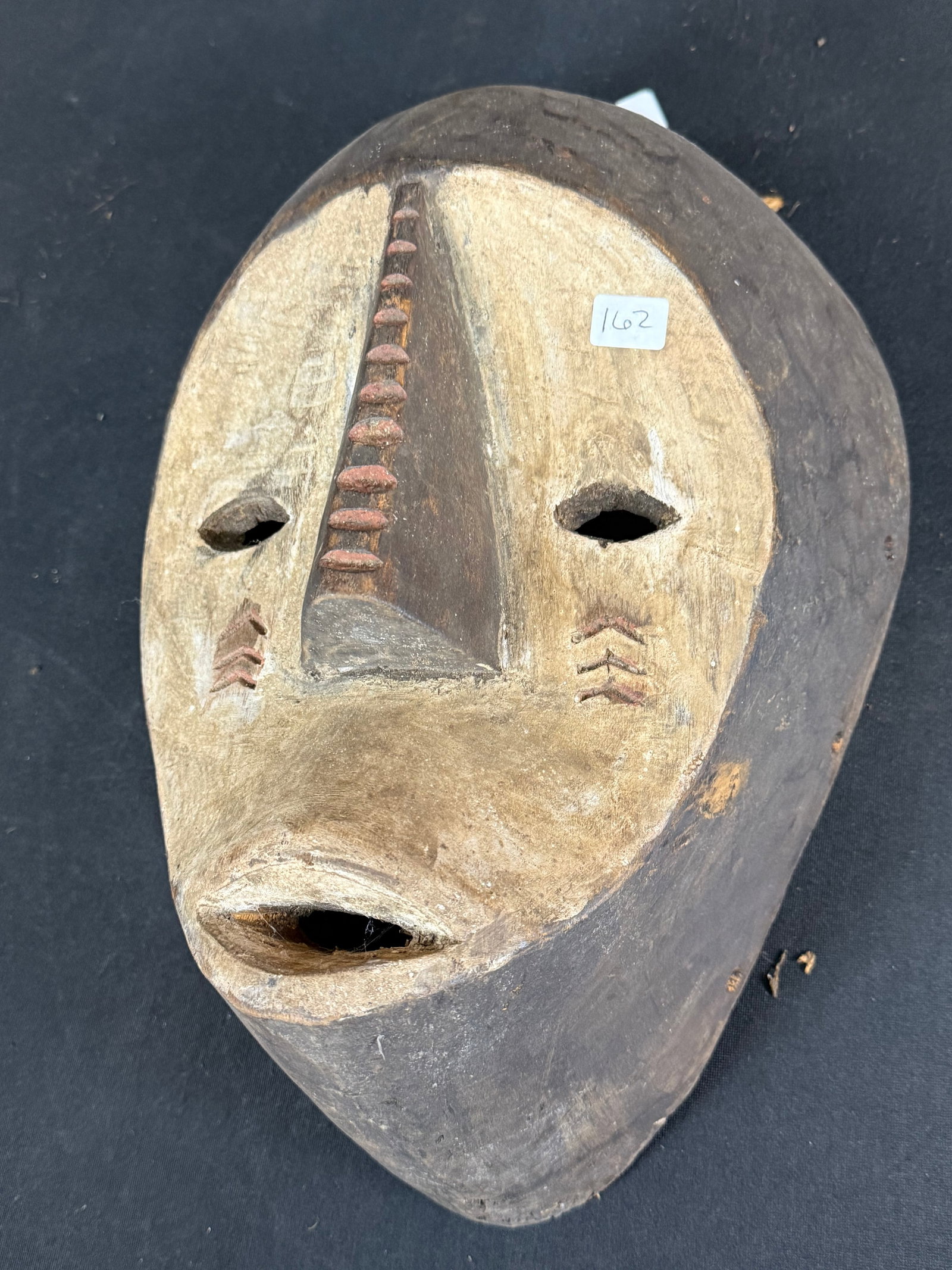 Hand Carved Wooden African Mask: Hand Carved African Mask