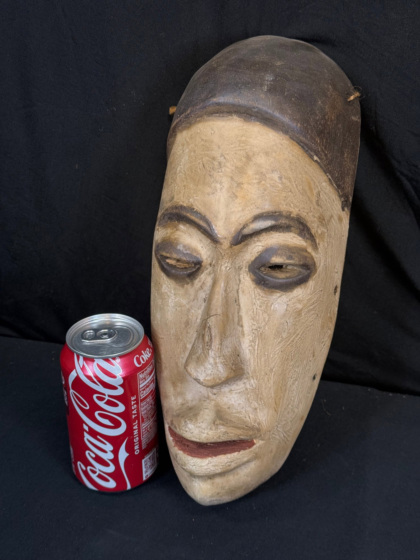 Hand carved wooden African mask: Hand carved wooden African mask