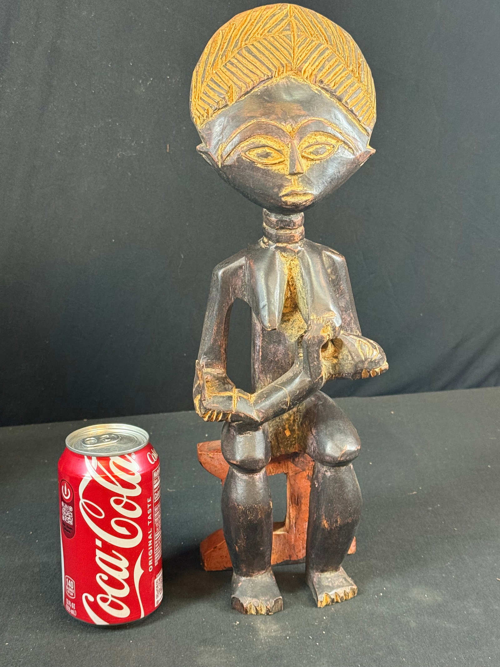 African Ashanti figure: African Ashanti figure